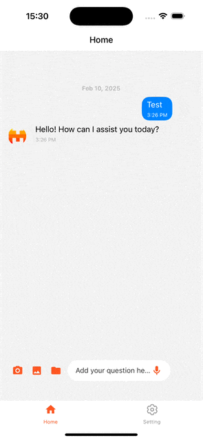 Mistral AI in React Native