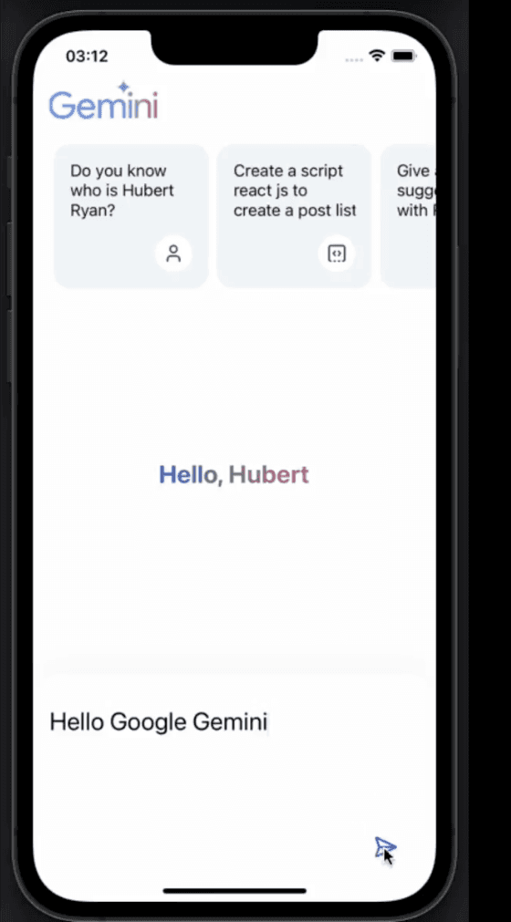 Google Gemini AI App